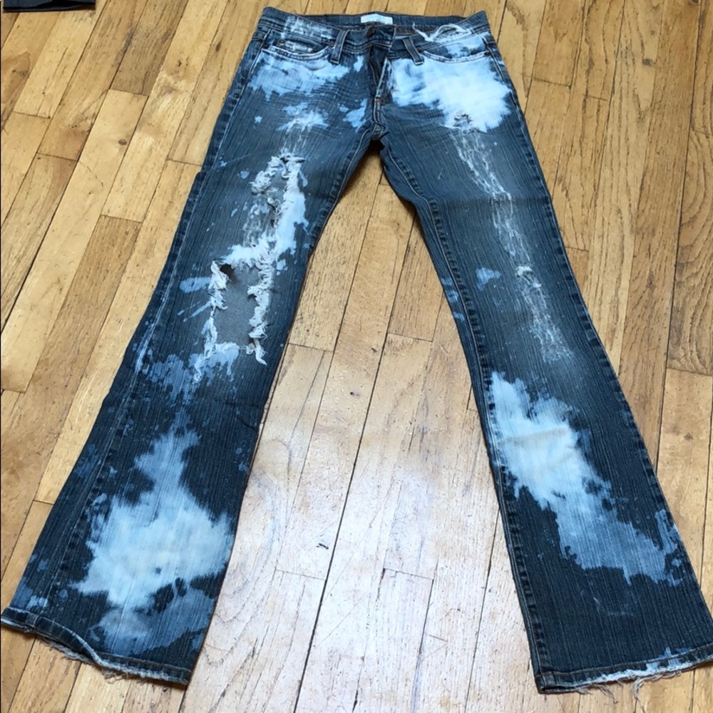 Vintage Brand Distressed Bootcut Jeans Size 3